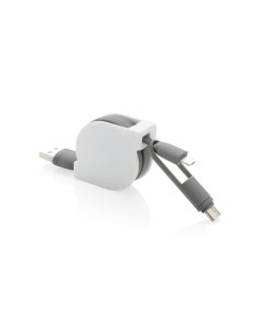 Cavo retrattile 3 in 1